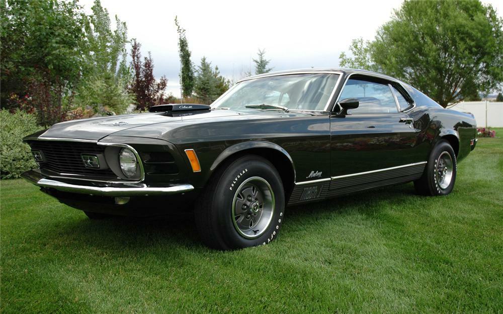 1970 FORD MUSTANG 428 SCJ FASTBACK