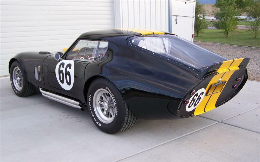 2005 FACTORY FIVE SHELBY DAYTONA COUPE RE-CREATION   - Rear 3/4 - 66167