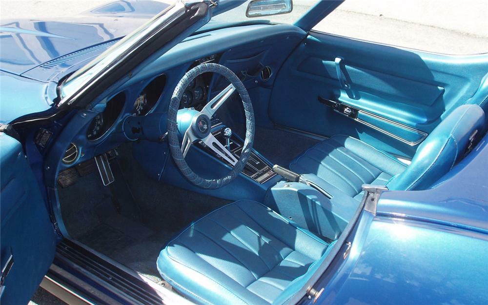 1969 CHEVROLET CORVETTE CONVERTIBLE - Interior - 66202