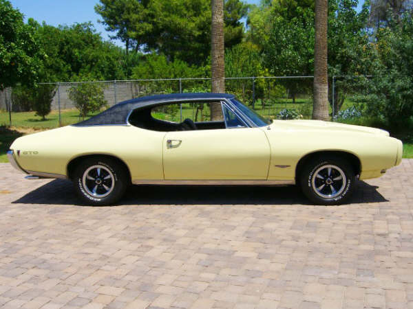 1968 PONTIAC GTO 2 DOOR HARDTOP - Side Profile - 66245