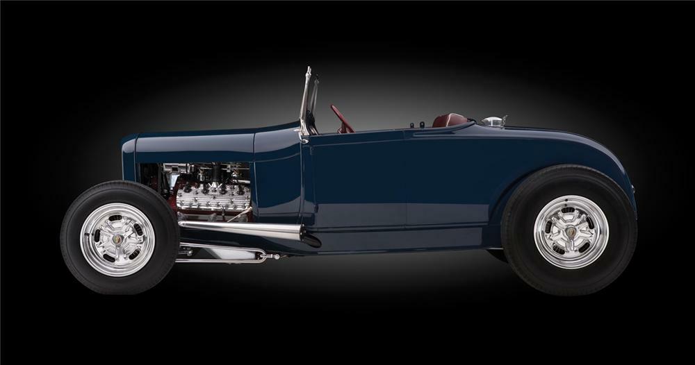 1929 FORD MODEL A CUSTOM ROADSTER - Side Profile - 66277