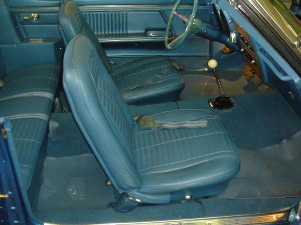 1967 PONTIAC FIREBIRD CONVERTIBLE - Interior - 66279