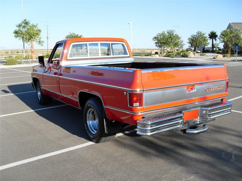 1978 CHEVROLET C-10 CUSTOM PICKUP - Rear 3/4 - 66371