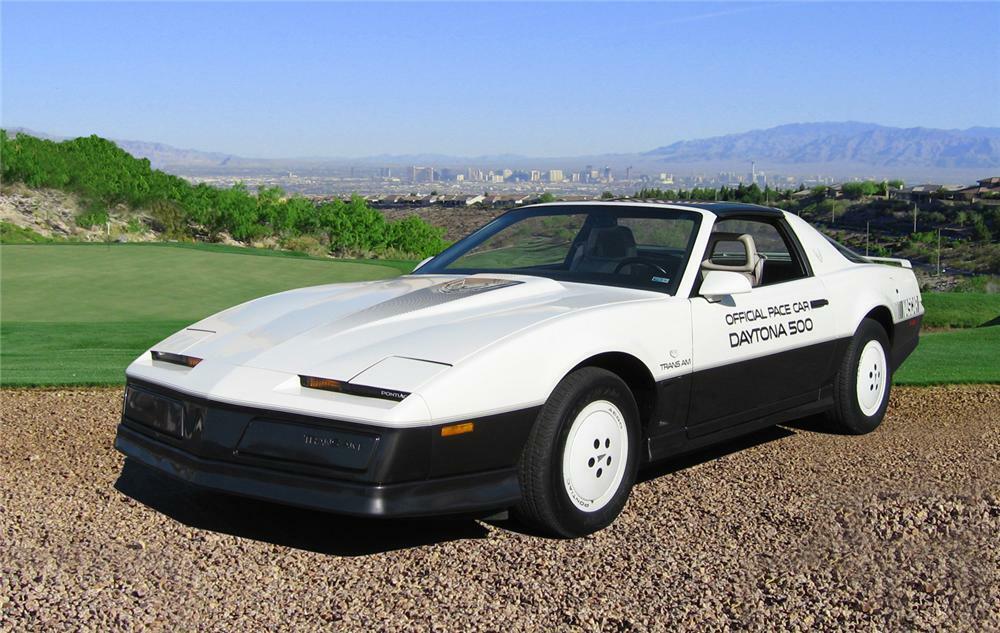 1983 Pontiac Trans Am Daytona Pace Car