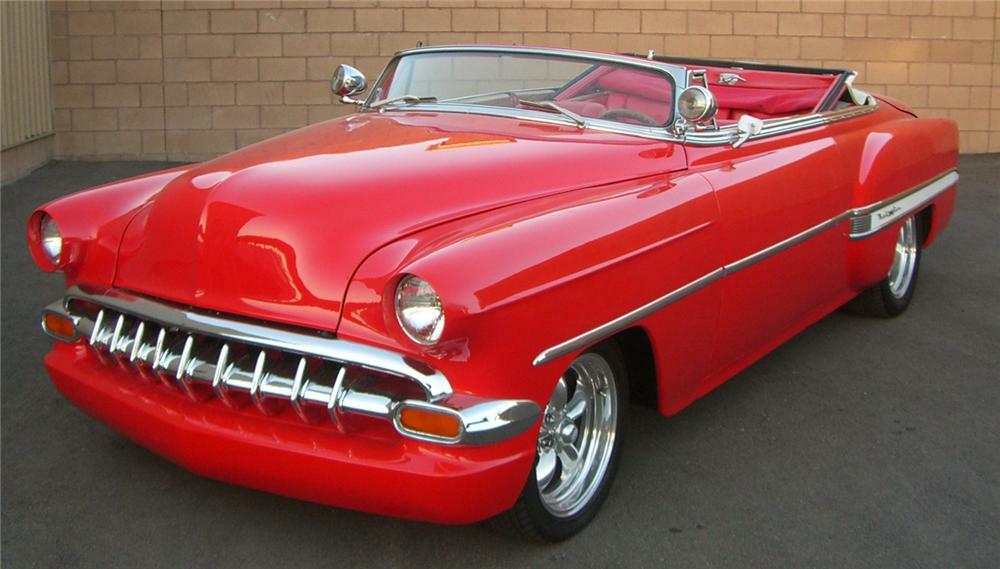 1954 CHEVROLET BEL AIR CUSTOM CONVERTIBLE 1954 CHEVROLET BEL AIR CUSTOM CONVERTIBLE
