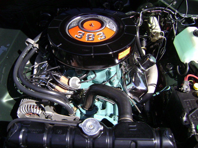 1968 PLYMOUTH BARRACUDA 2 DOOR COUPE - Engine - 70827