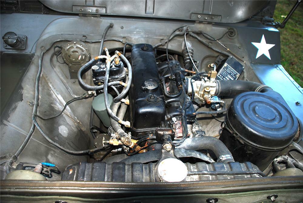 1965 JEEP M151 MILITARY 4X4 UTILITY VEHICLE - Engine - 70867