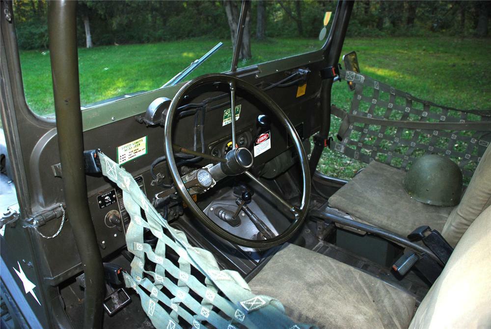 1965 JEEP M151 MILITARY 4X4 UTILITY VEHICLE - Interior - 70867