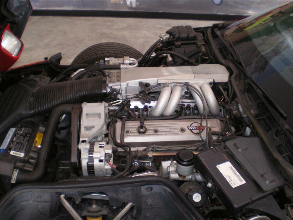 1990 CHEVROLET CORVETTE COUPE - Engine - 70873