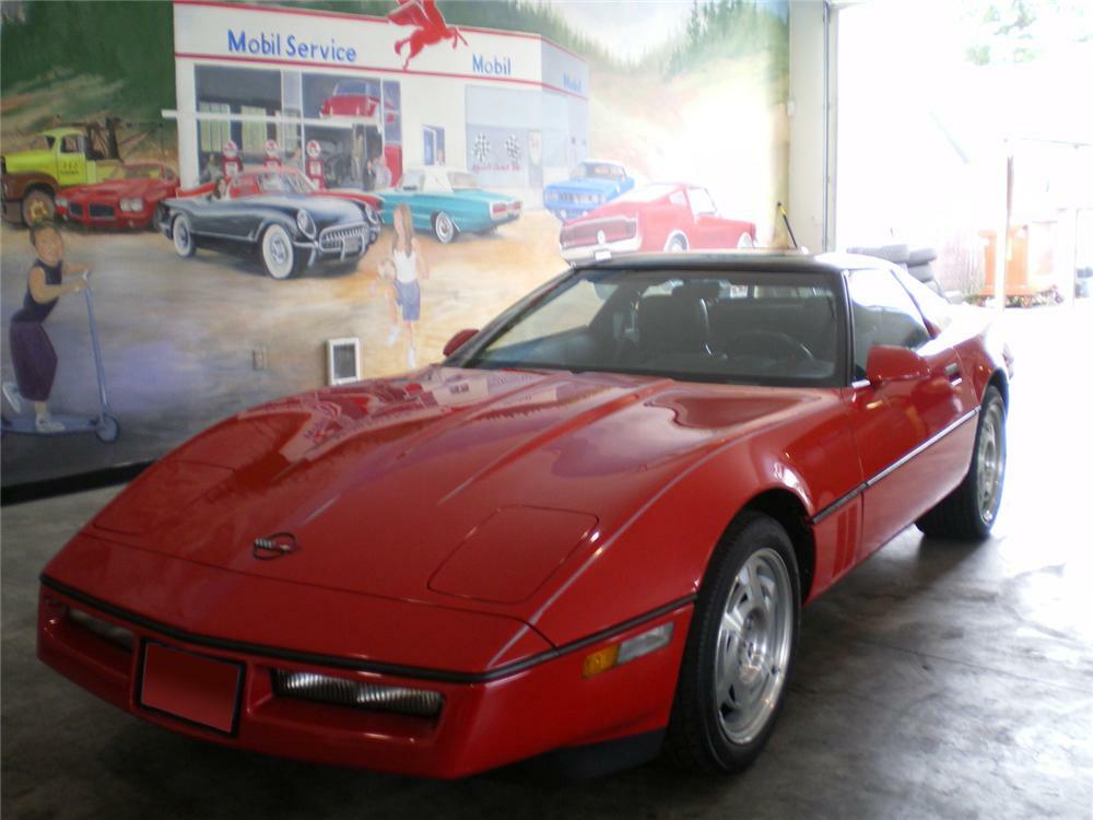 1990 CHEVROLET CORVETTE COUPE - Front 3/4 - 70873