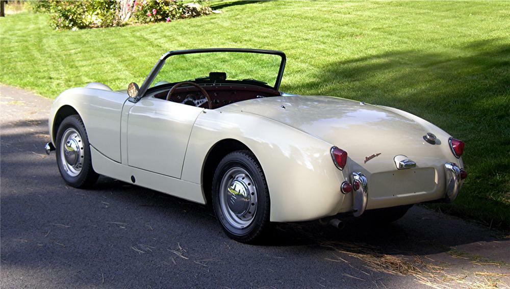 1960 AUSTIN-HEALEY SPRITE BUGEYE ROADSTER - Rear 3/4 - 70888