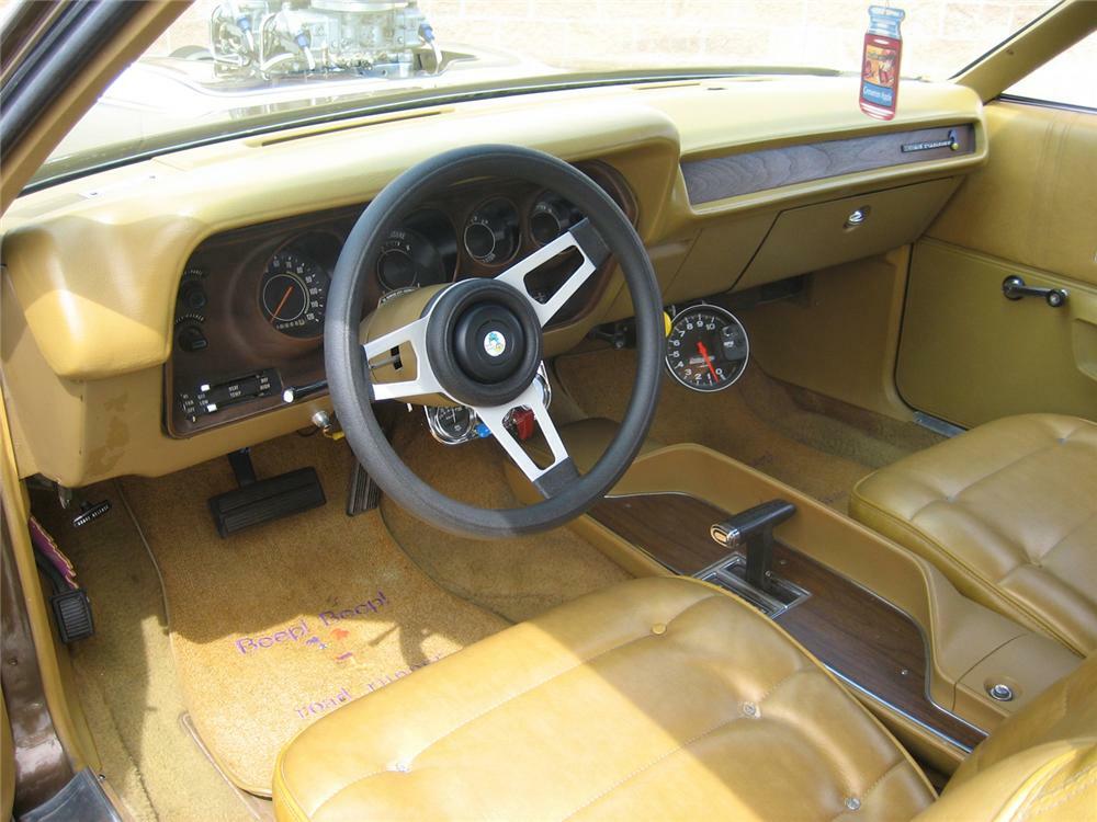 1973 PLYMOUTH ROAD RUNNER 2 DOOR CUSTOM HARDTOP - Interior - 70929
