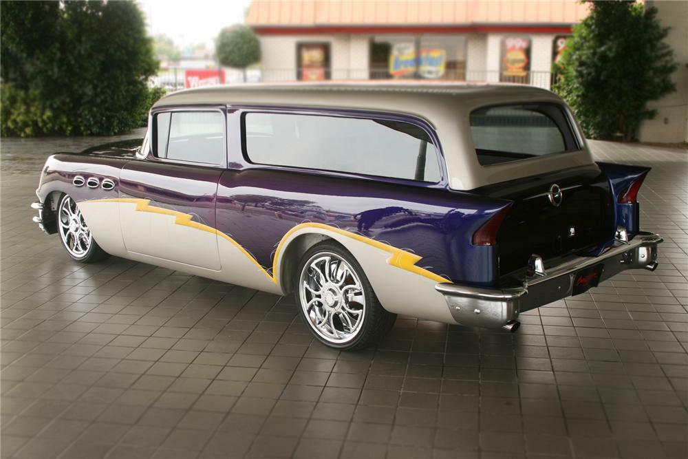 1956 BUICK CENTURY CUSTOM STATION WAGON - Rear 3/4 - 70984
