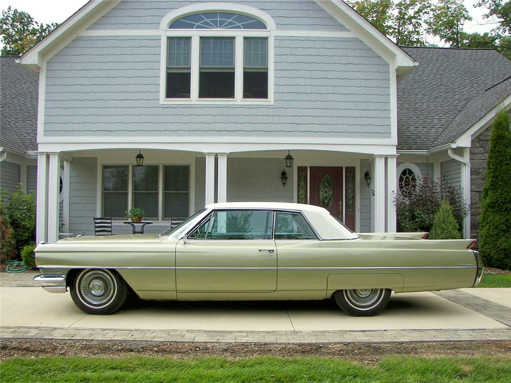 1964 CADILLAC DE VILLE 2 DOOR HARDTOP - Side Profile - 71000