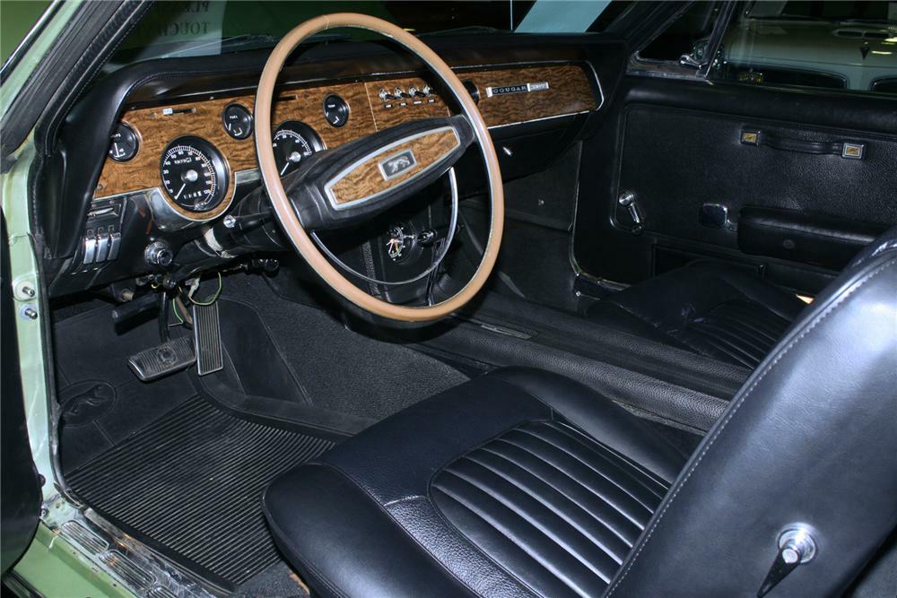 1968 MERCURY COUGAR 2 DOOR - Interior - 71129