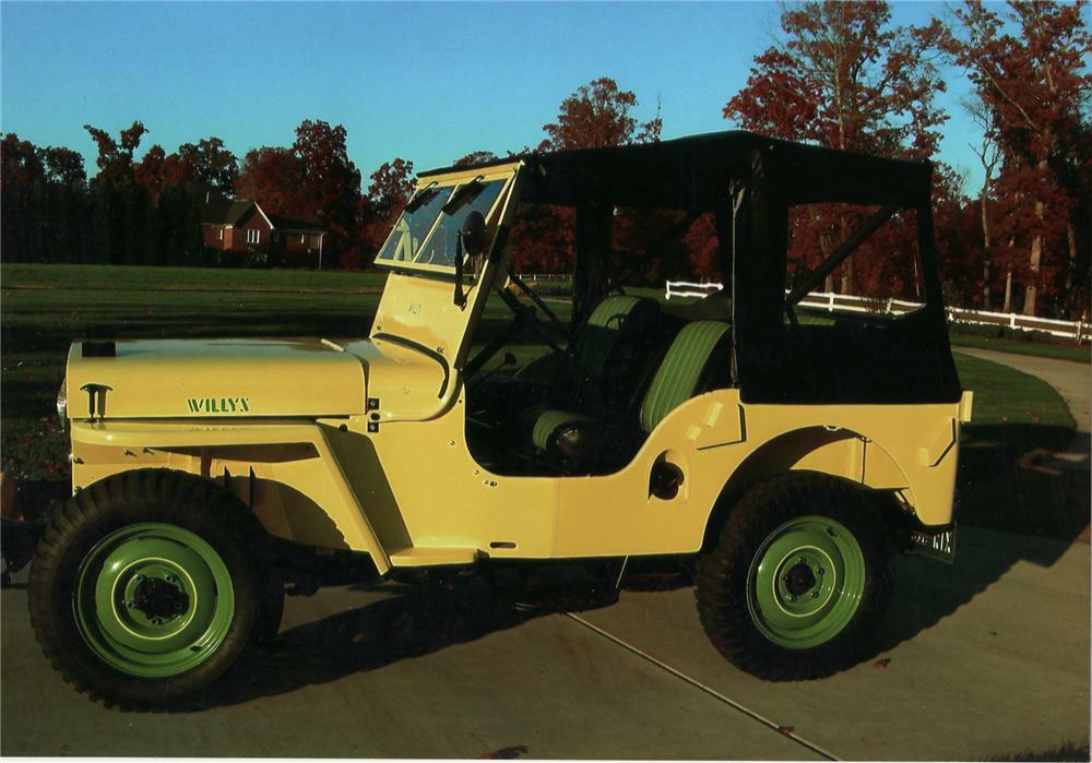 1948 WILLYS JEEP CJ2A 2 DOOR - Side Profile - 71197
