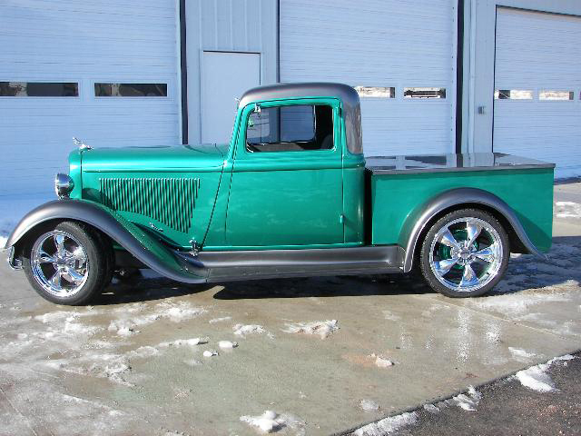 1934 DODGE CUSTOM PICKUP - Side Profile - 71236