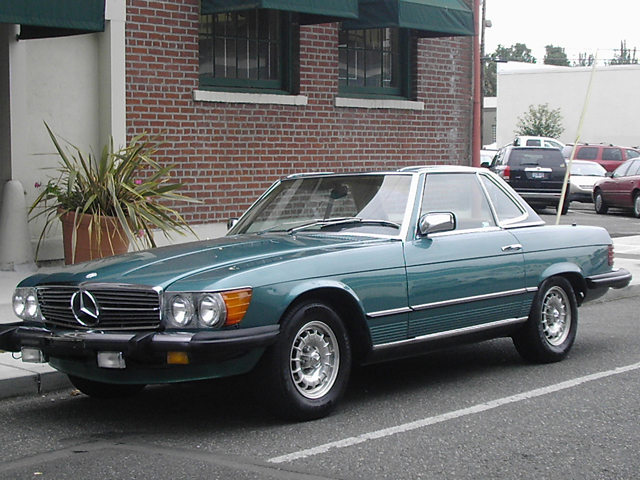 1982 Mercedes Benz 380sl Convertible