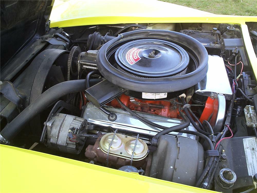 1975 CHEVROLET CORVETTE CONVERTIBLE - Engine - 71539