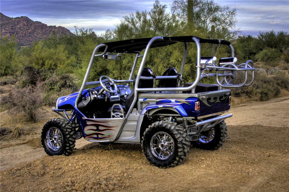 2008 YAMAHA RHINO - Rear 3/4 - 71561