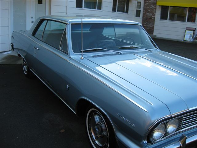 1964 CHEVROLET CHEVELLE MALIBU SS 2 DOOR SPORT COUPE - Front 3/4 - 71579