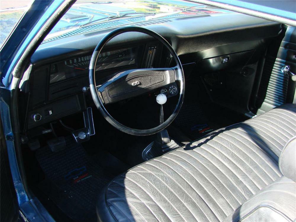 1970 CHEVROLET NOVA SS 2 DOOR COUPE - Interior - 71636