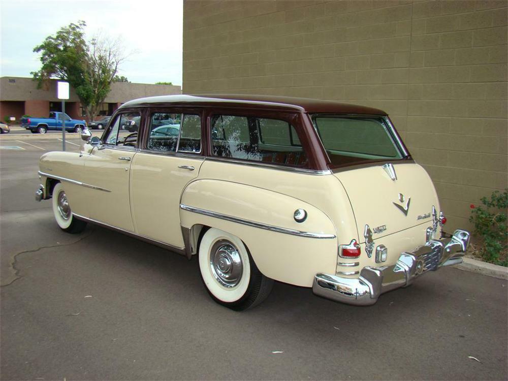 1953 CHRYSLER TOWN & COUNTRY STATION WAGON - Rear 3/4 - 71656