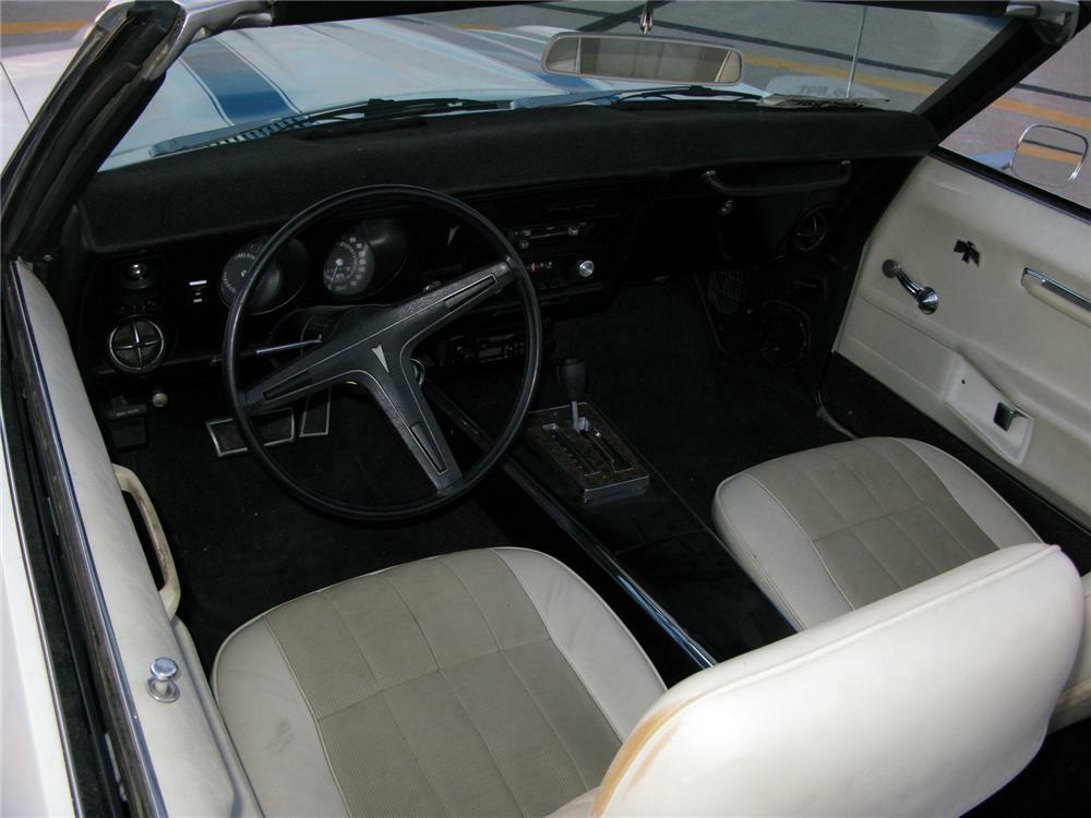 1969 PONTIAC FIREBIRD CONVERTIBLE - Interior - 71712