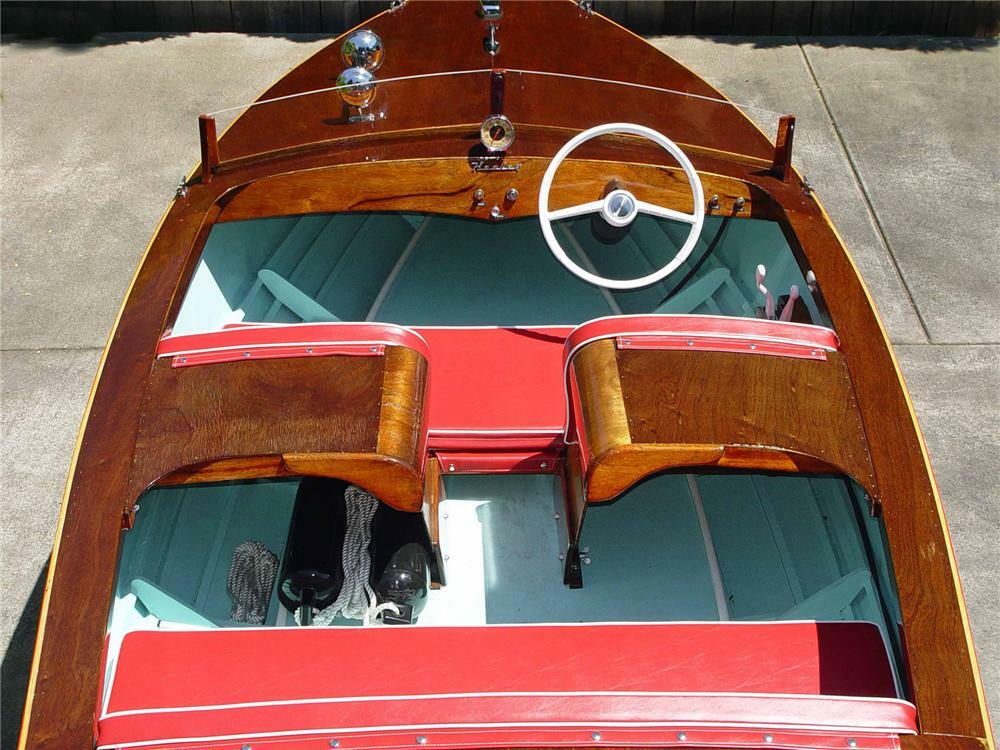 1956 HEALEY SKI-MASTER 15 RUNABOUT BOAT - Interior - 71836