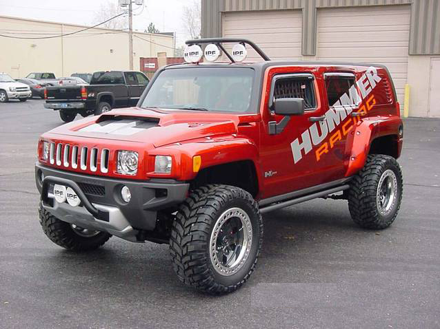 2008 HUMMER H3R SEMA SHOW CAR - Front 3/4 - 71848