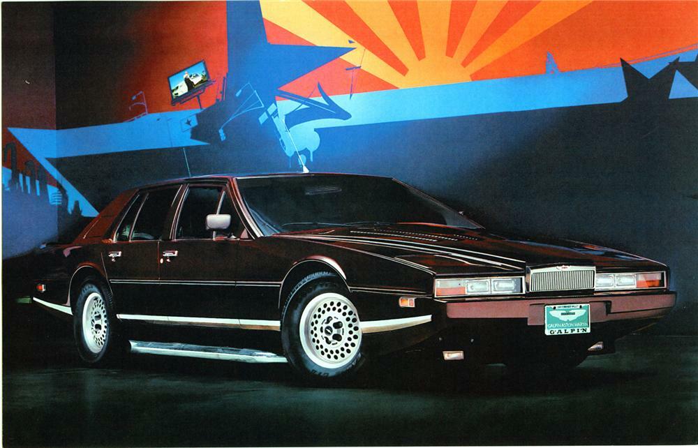 1984 ASTON MARTIN LAGONDA SEDAN "EVEL KNIEVELS" - Front 3/4 - 71914