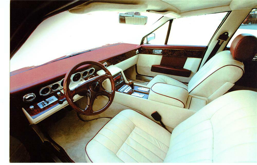 1984 ASTON MARTIN LAGONDA SEDAN "EVEL KNIEVELS" - Interior - 71914
