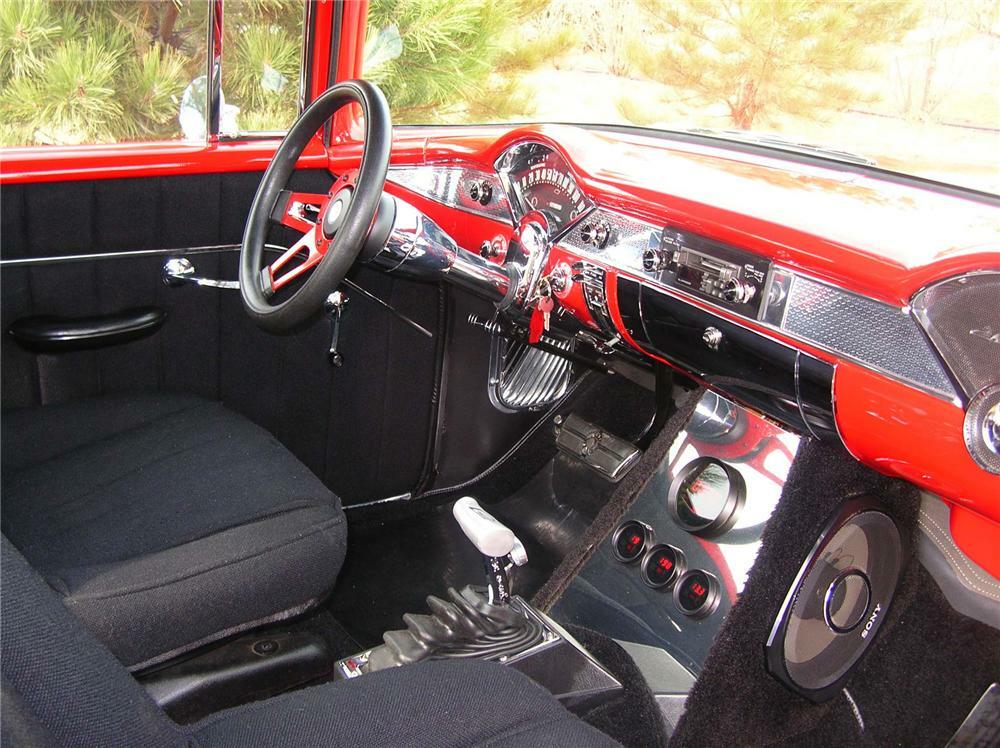 1955 CHEVROLET 210 2 DOOR SEDAN - Interior - 71924