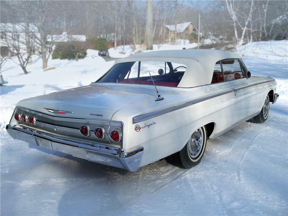 Chevrolet Impala красная