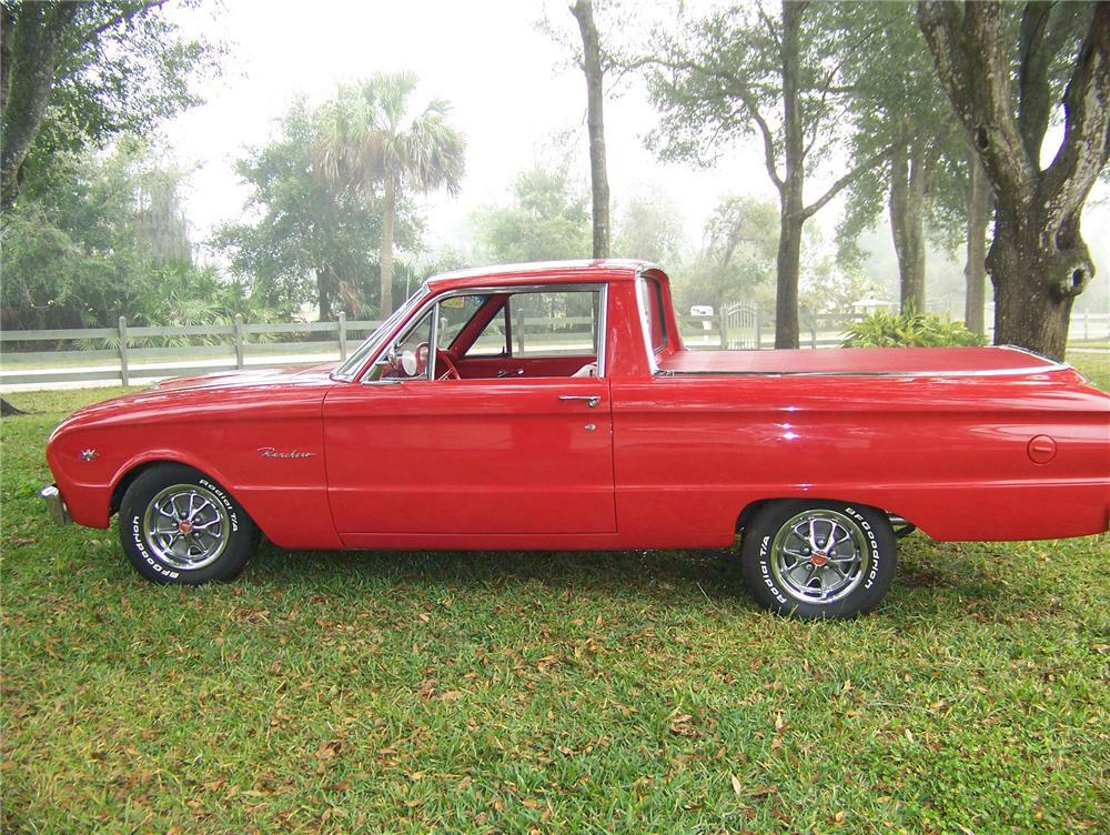 1963 FORD RANCHERO PICKUP - Side Profile - 75150