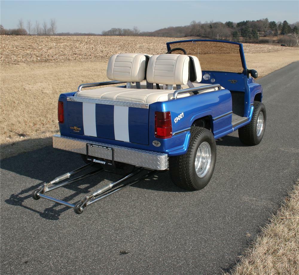 2002 ASPT CUSTOM GOLF CART Rear 3/4 75283