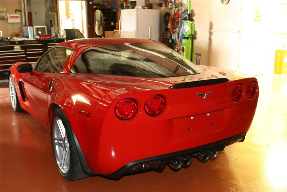 2007 CHEVROLET CORVETTE Z06 COUPE - Rear 3/4 - 75299