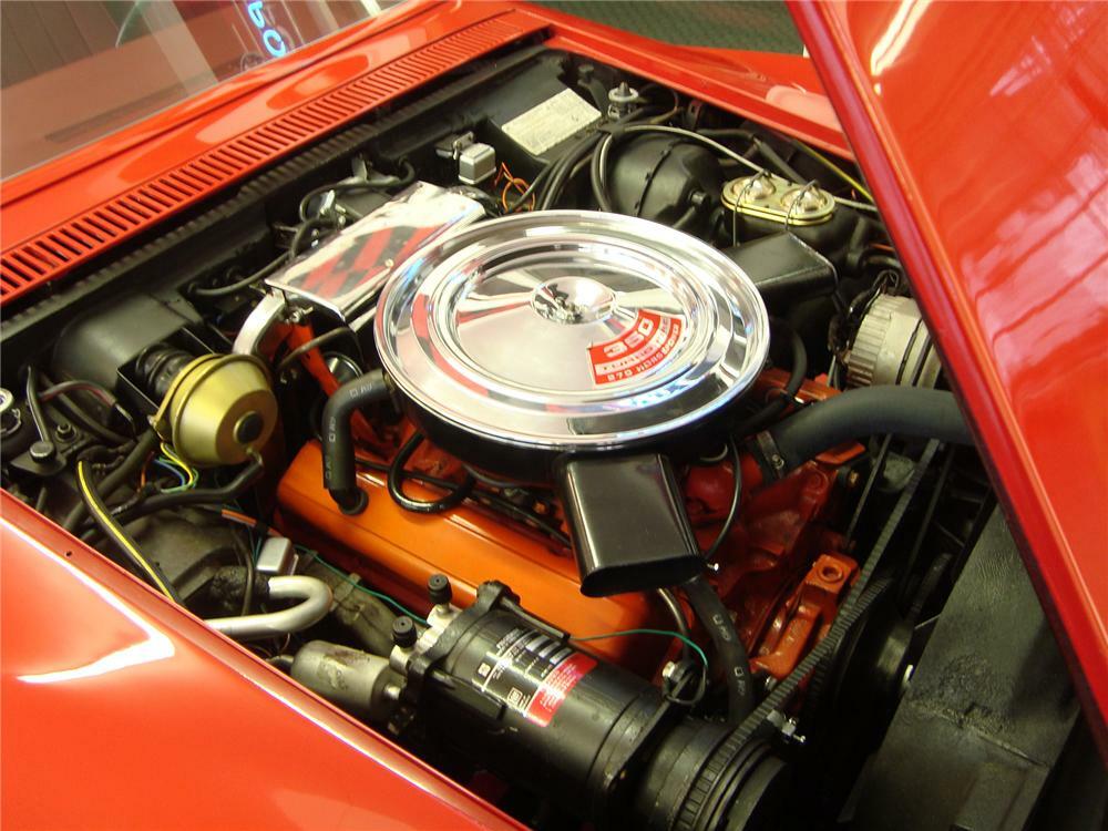 1971 CHEVROLET CORVETTE CONVERTIBLE - Engine - 75333