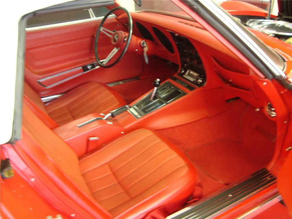 1971 CHEVROLET CORVETTE CONVERTIBLE - Interior - 75333