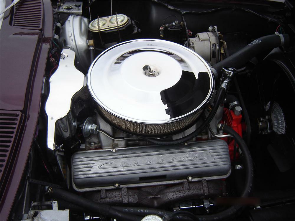 1966 CHEVROLET CORVETTE CONVERTIBLE - Engine - 75389