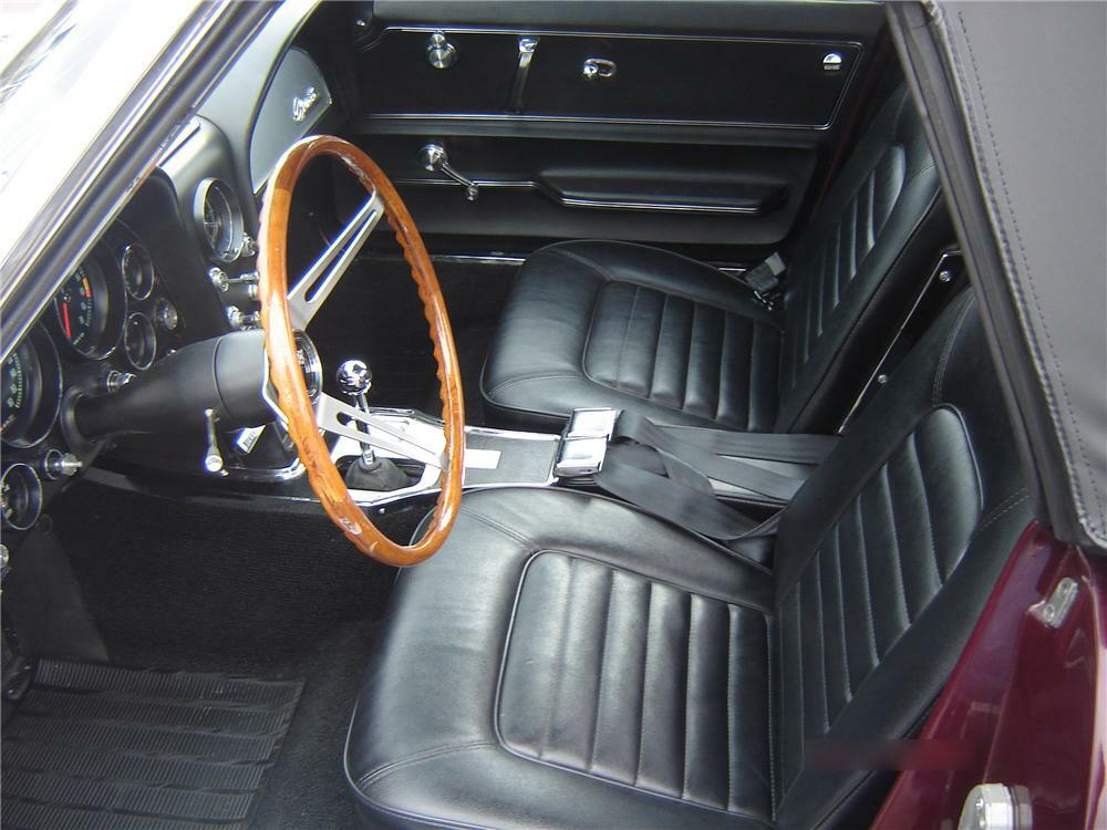 1966 CHEVROLET CORVETTE CONVERTIBLE - Interior - 75389