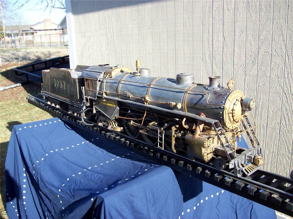 1937 HUDSON 464 LOCOMOTIVE 1" SCALE MODEL - Front 3/4 - 75390