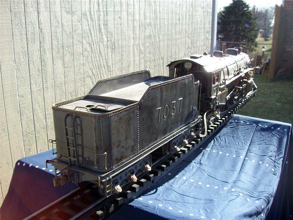 1937 HUDSON 464 LOCOMOTIVE 1" SCALE MODEL - Rear 3/4 - 75390