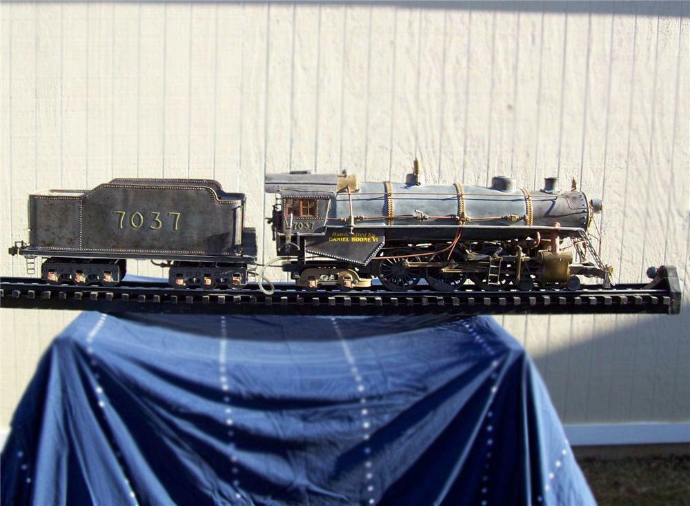 1937 HUDSON 464 LOCOMOTIVE 1" SCALE MODEL - Side Profile - 75390