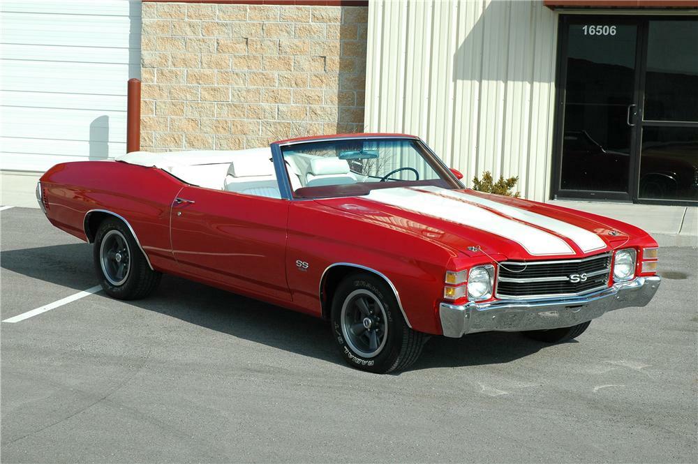 1971 CHEVROLET CHEVELLE SS 454 CONVERTIBLE 1971 CHEVROLET CHEVELLE SS 454 CONVERTIBLE