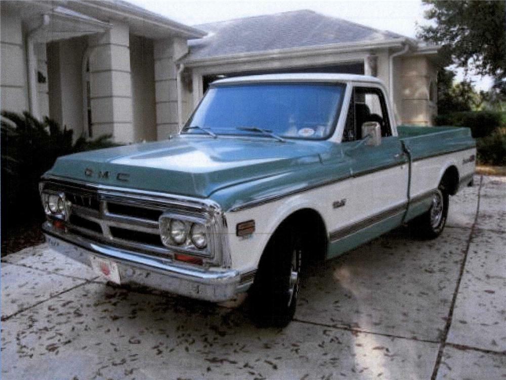 1969 GMC CUSTOM PICKUP - Front 3/4 - 75450