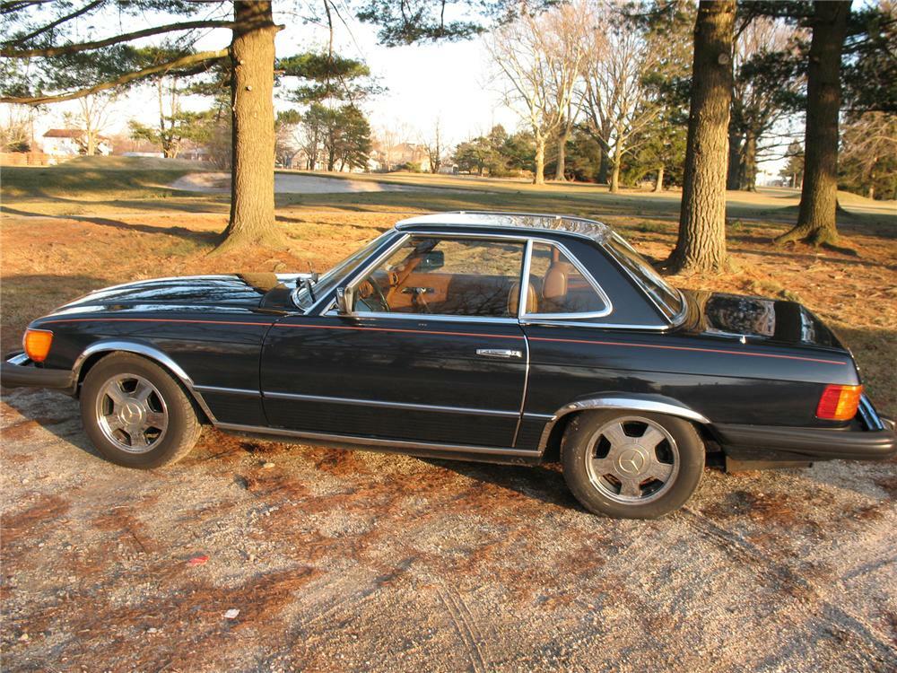 1979 MERCEDES-BENZ 450SL CONVERTIBLE - Side Profile - 75475