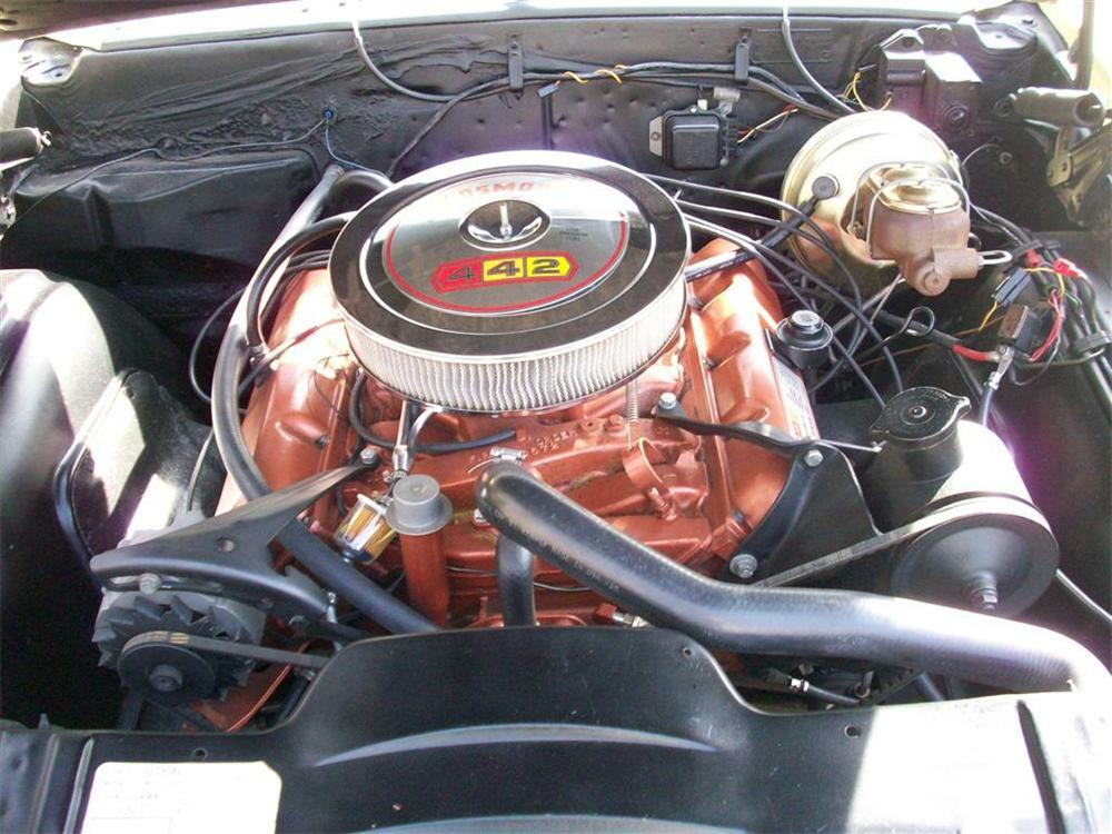 1967 OLDSMOBILE CUTLASS 442 CONVERTIBLE - Engine - 75507