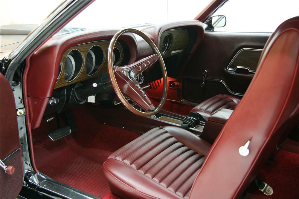 1969 FORD MUSTANG MACH 1 FASTBACK - Interior - 75826