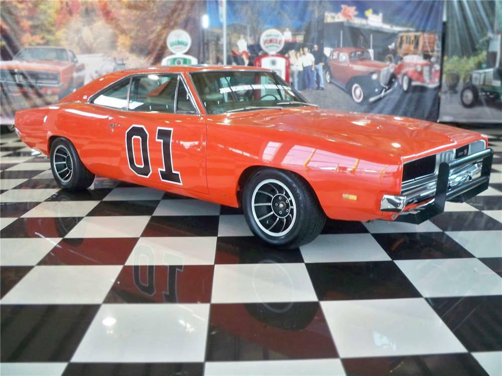 1969 DODGE CHARGER COUPE "BOS GENERAL LEE" - Side Profile - 79092